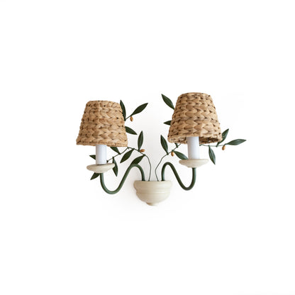 Olive Branch Sconce - Pair