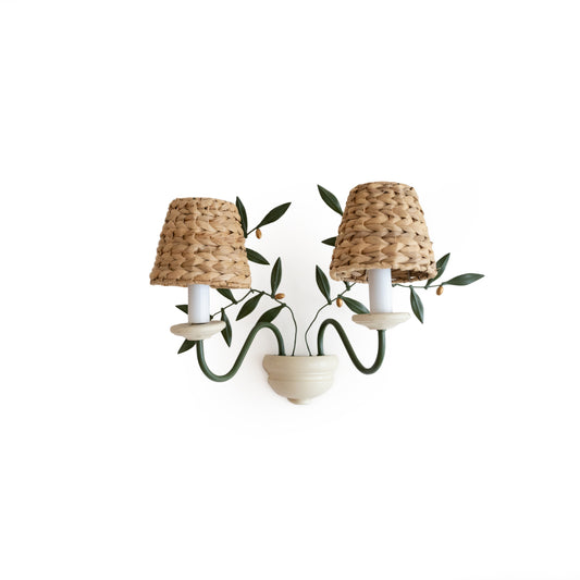 Olive Branch Sconce - Pair